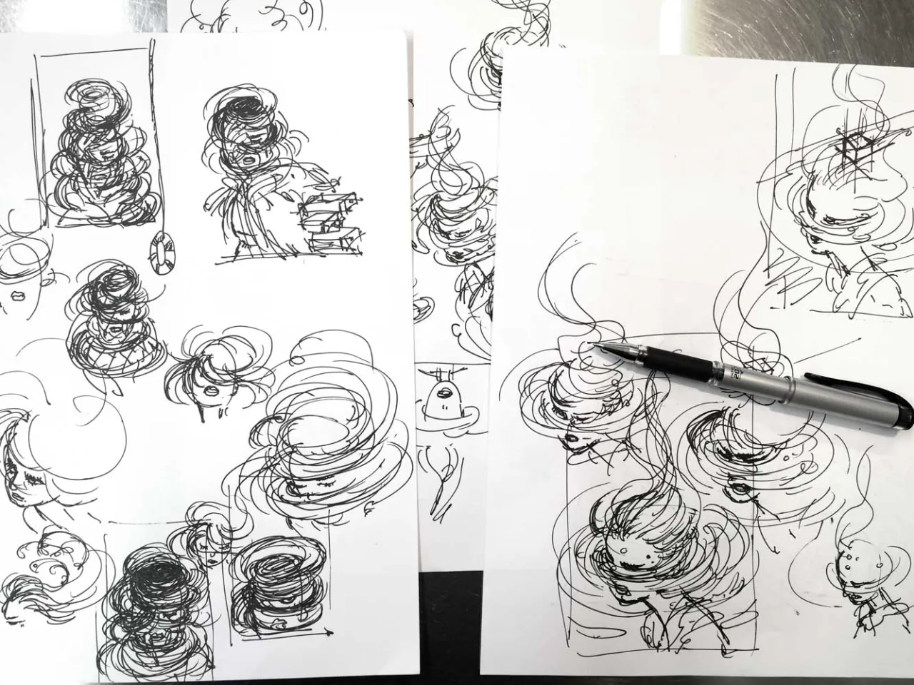 Black Box sketches, for Wired