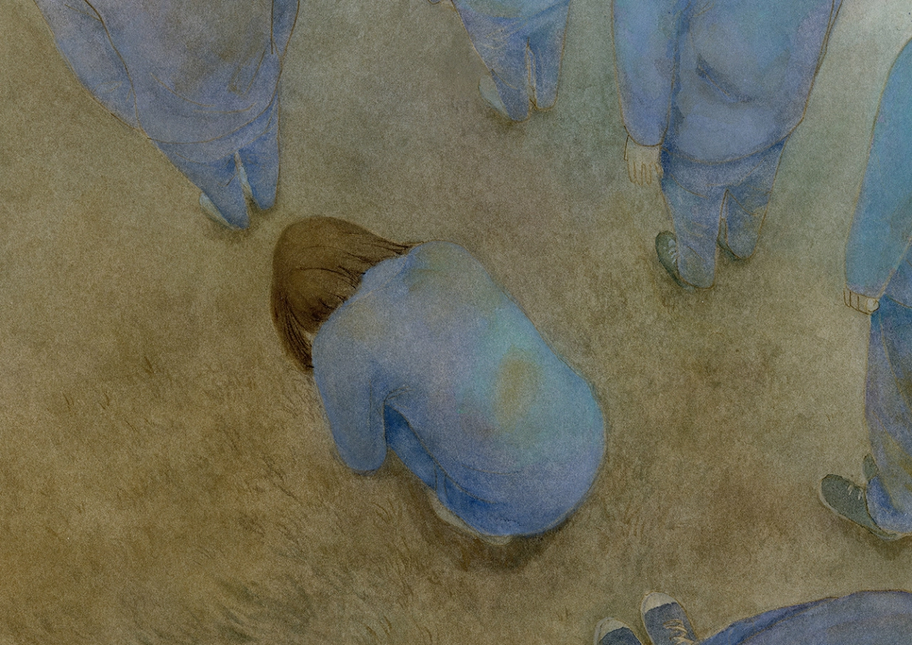The protagonist's inner child is eventually caught up with