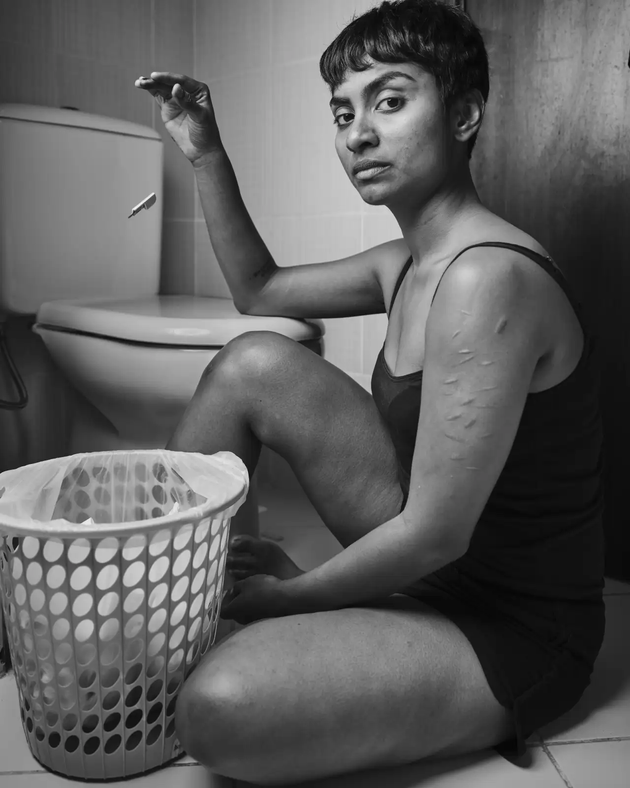 Anuska © Waleed Shah, from the series and book, Rock Your Ugly: A Middle Finger to Toxic Beauty Standards