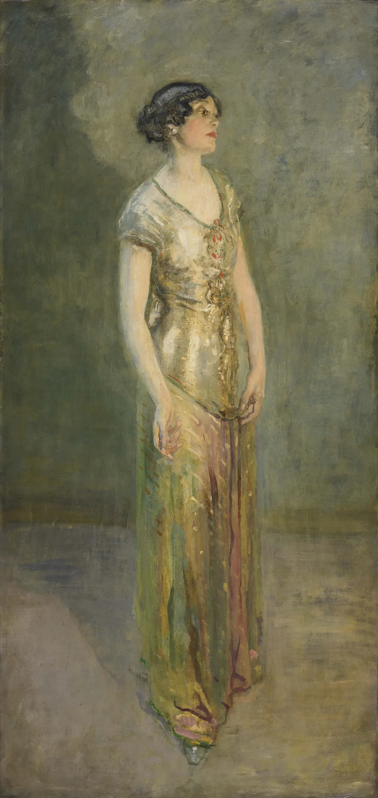 Mrs Cecil Baring (1916) – Ambrose McEvoy (1877-1927). Copyright: National Museums Liverpool, Walker Art Gallery, Presented by Arthur Pollen 1967