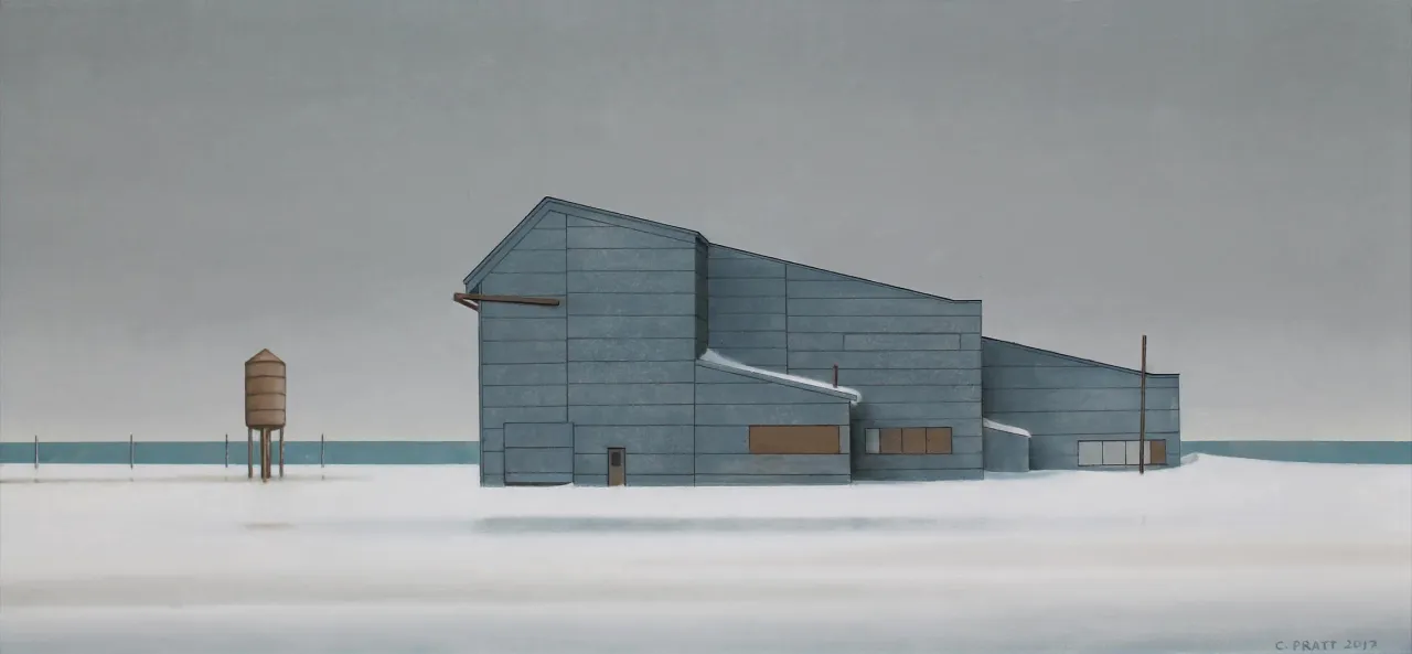 A Hangar at Stephanville, 2017 | Christopher Pratt