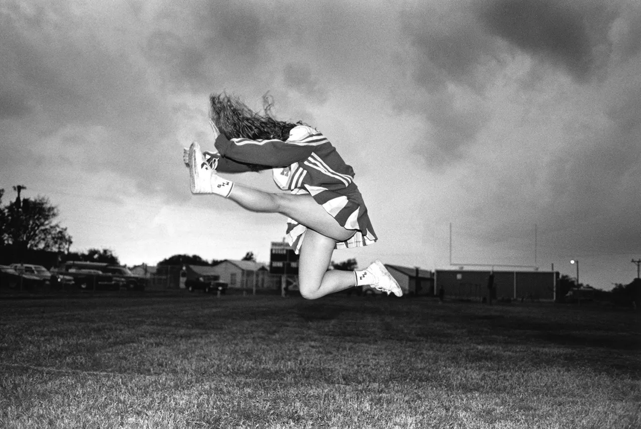 Laura Wilson, Sheila Edgar, Cheerleader, Moran High School Moran, Texas November 8, 1991
