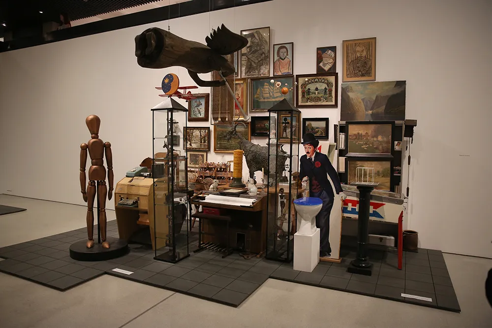 Magnificent Obsessions: The Artist as Collector, Hanne Darboven’s collection. Photograph by Peter McDiarmid