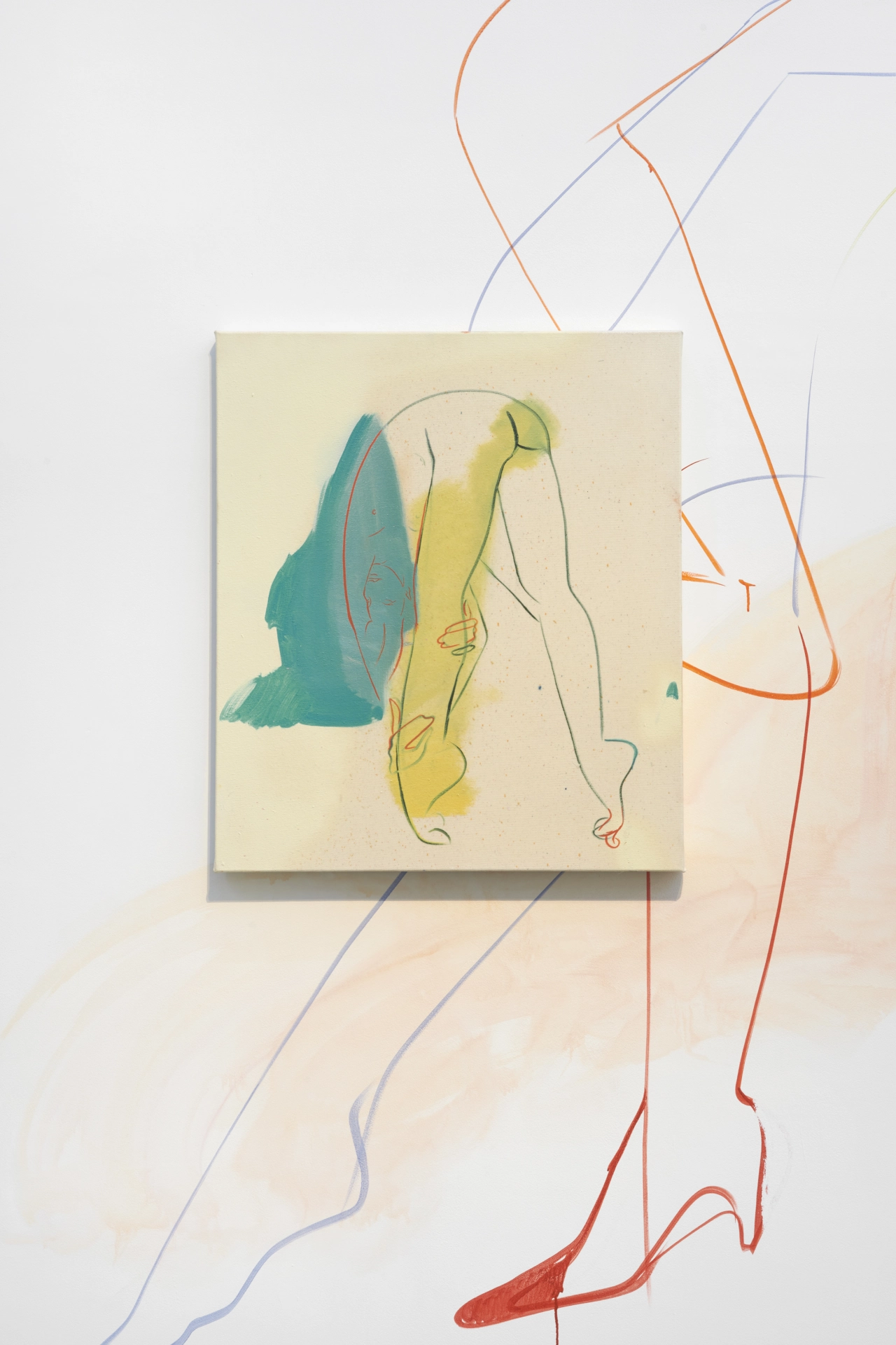 2020 France-Lise McGurn, Percussia, Simon Lee Gallery, London, Installation view Courtesy the artist and Simon Lee Gallery. © France-Lise McGurn