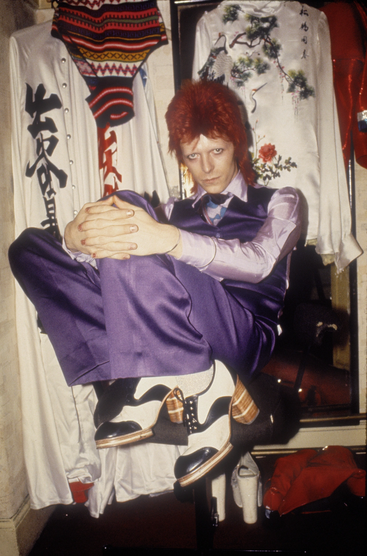 UK Summer tour May–July 1973. Copyright: © Mick Rock
