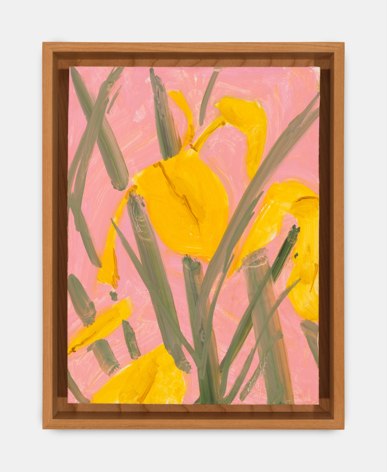 Alex Katz, Iris Study 2, 2019. © [2019] Alex Katz / VAGA at Artists Rights Society (ARS), NY