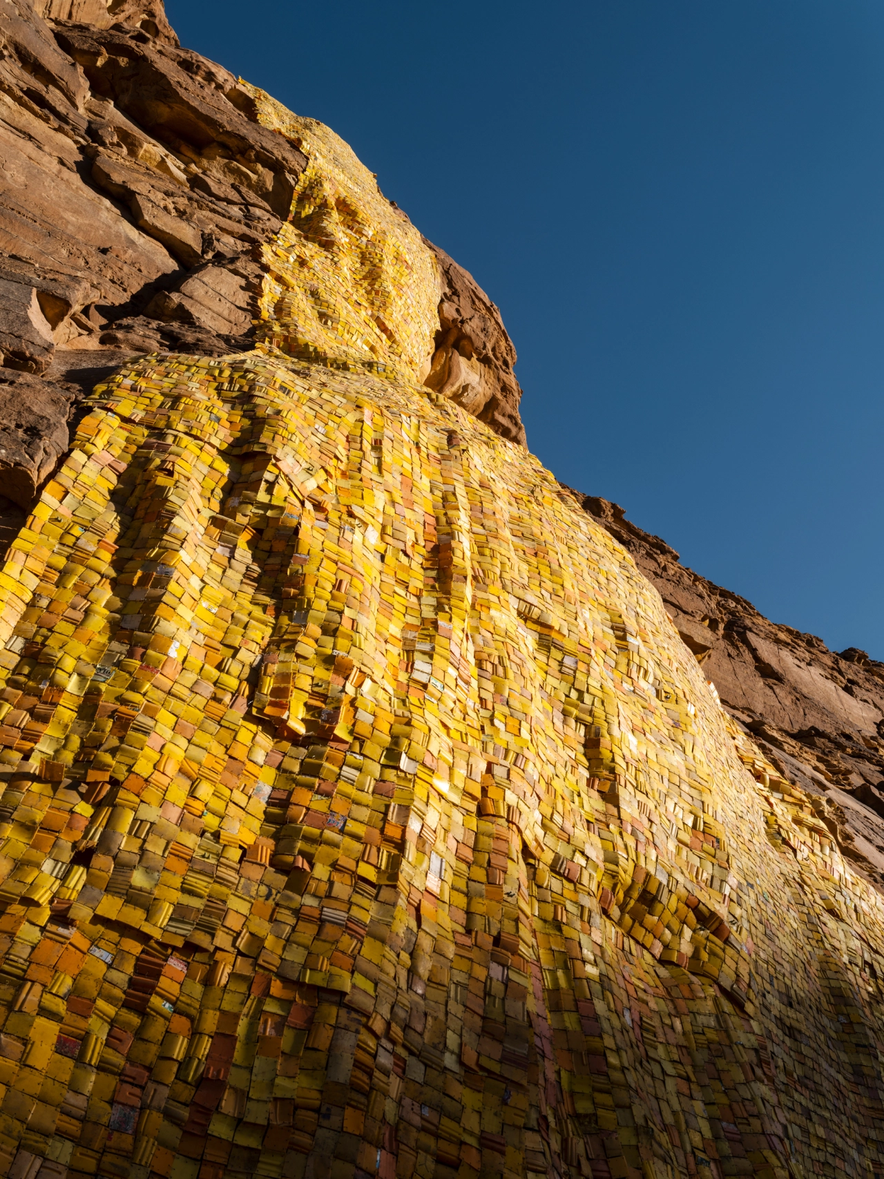 Serge Attukwei Clottey Desert X AlUla 2022, photo by Lance Gerber