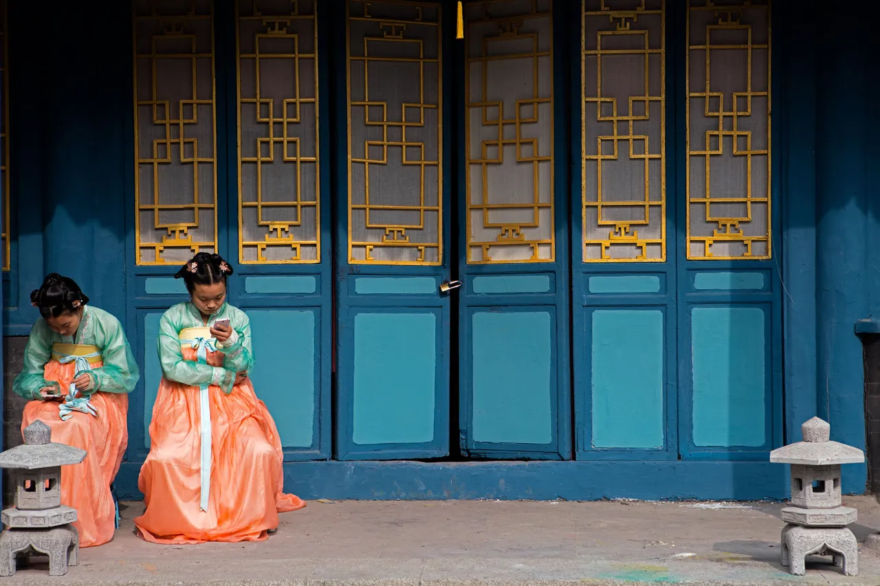 Between Takes, China Film Group State Productions Base, Beijing © Mark Parascandola