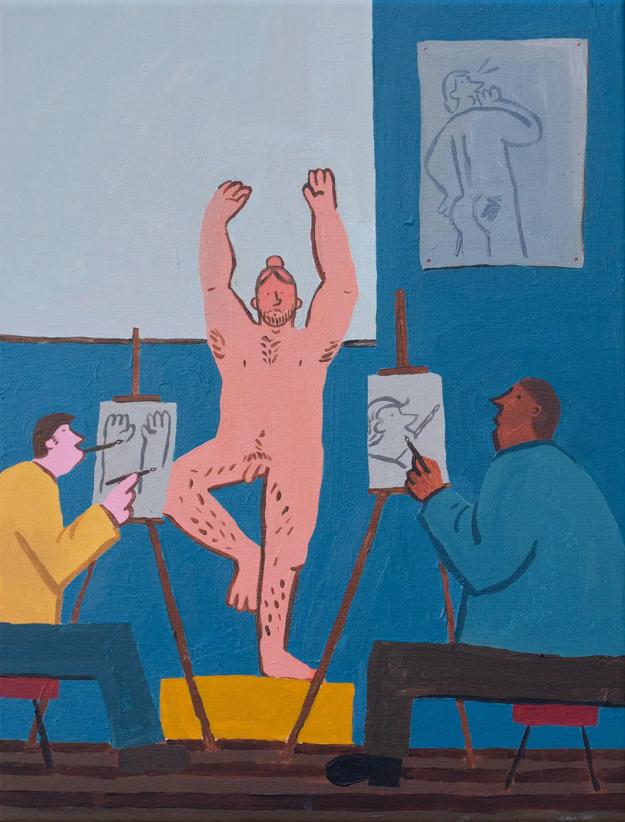 Life Drawing Class © Pat Thomas