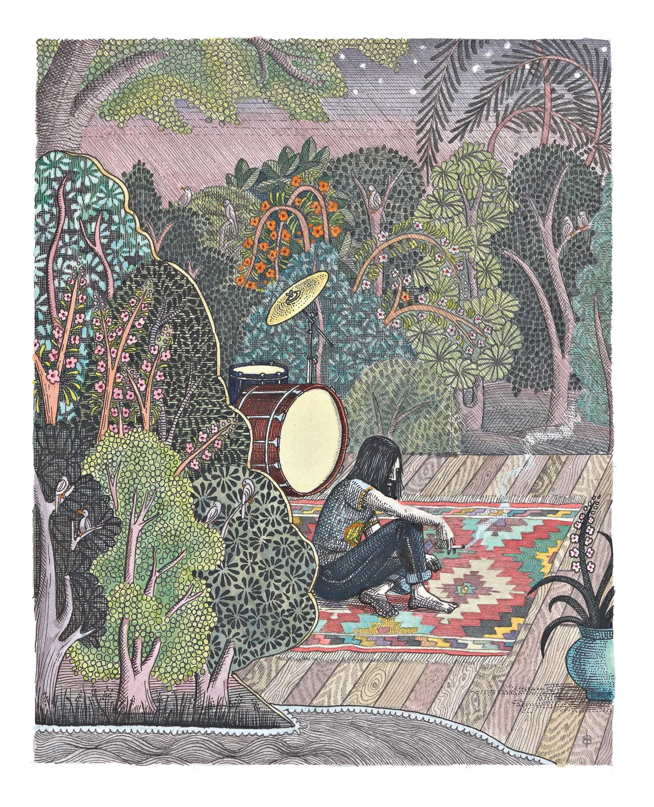 Popol Vuh´s Garden, 2014 © Edouard Baribeaud