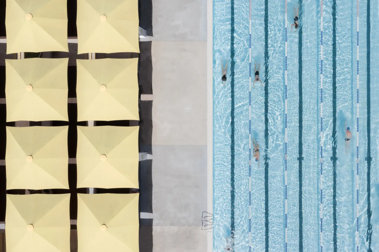 From the series, Pools From Above © Brad Walls