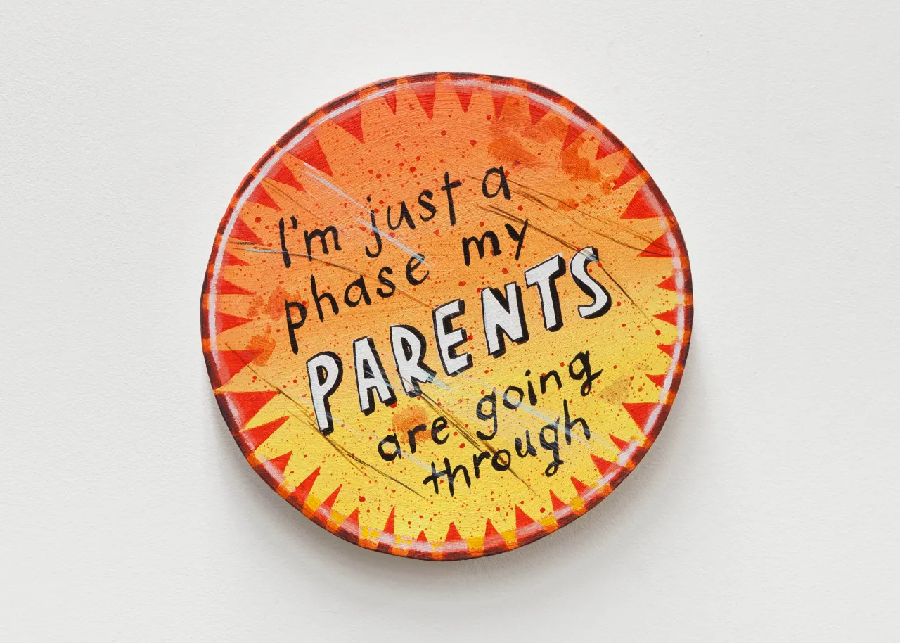 Flo Brooks I’m just a phase my parents are going through, 2018 Courtesy of the artist and Project Native Informant London © Flo Brooks 2019