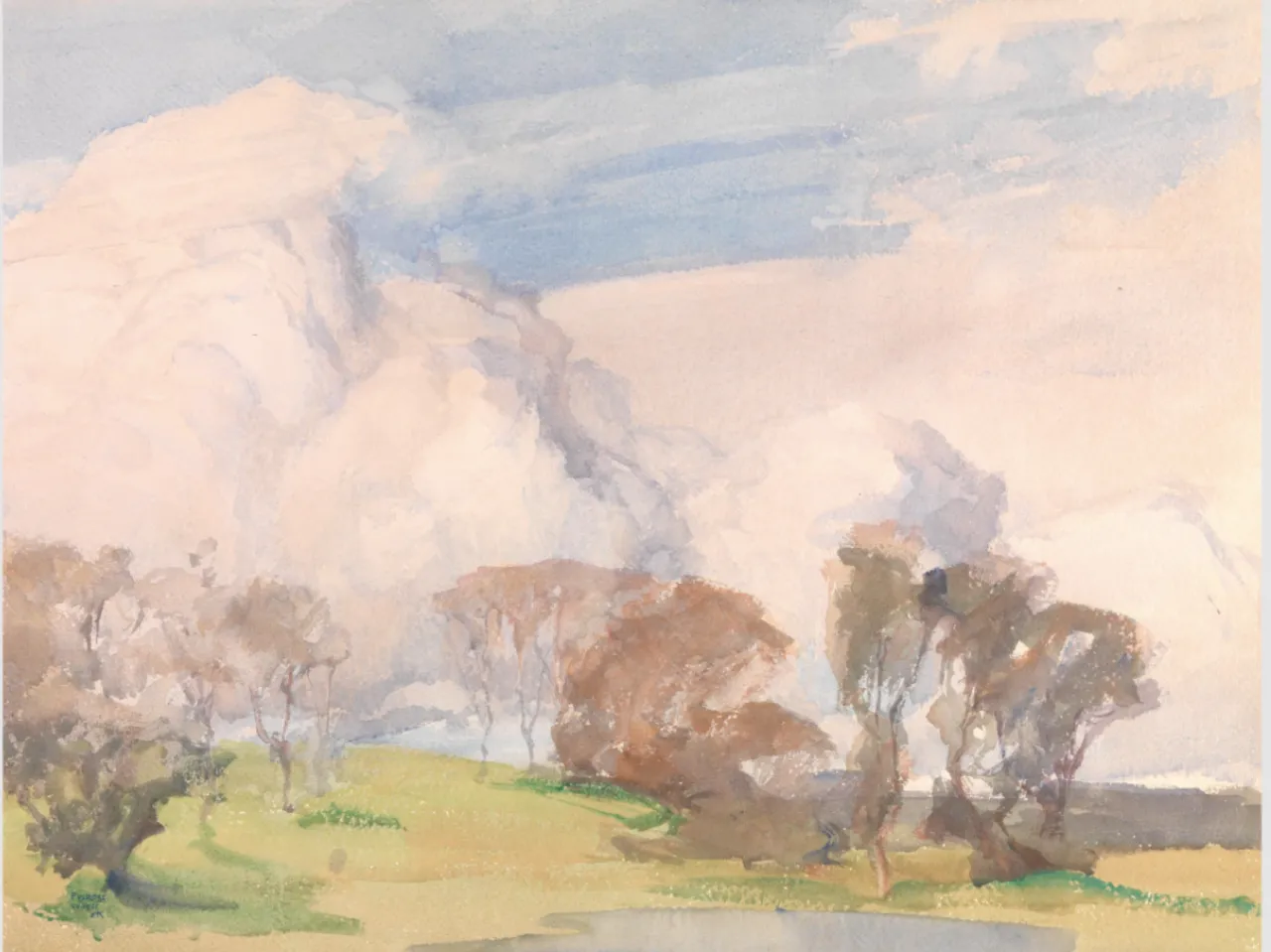 Morning Clouds, Pulrose, 1921