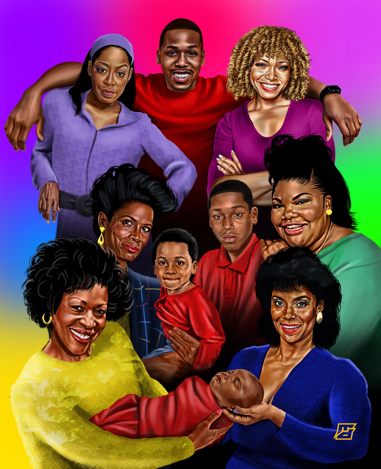 My TV Moms © Michael Jermain Doughty