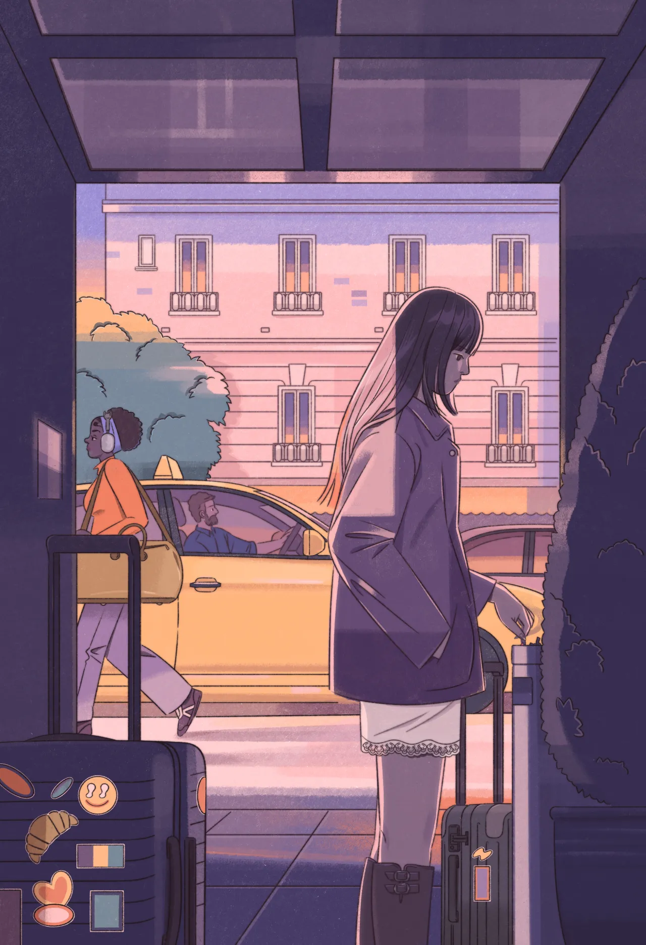 Solitude in Transit © Hannah Li