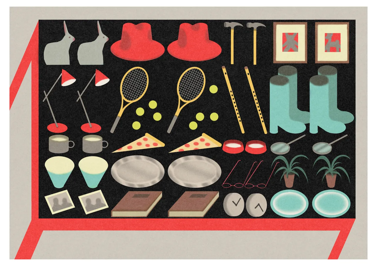 Yardsale for two, printed by RFI gallery