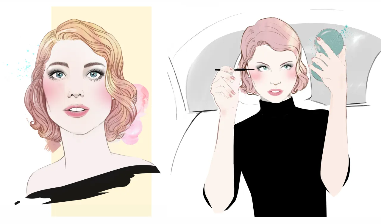 Character designs, storyboarding and animation co-direction by Miss Led for Clinique