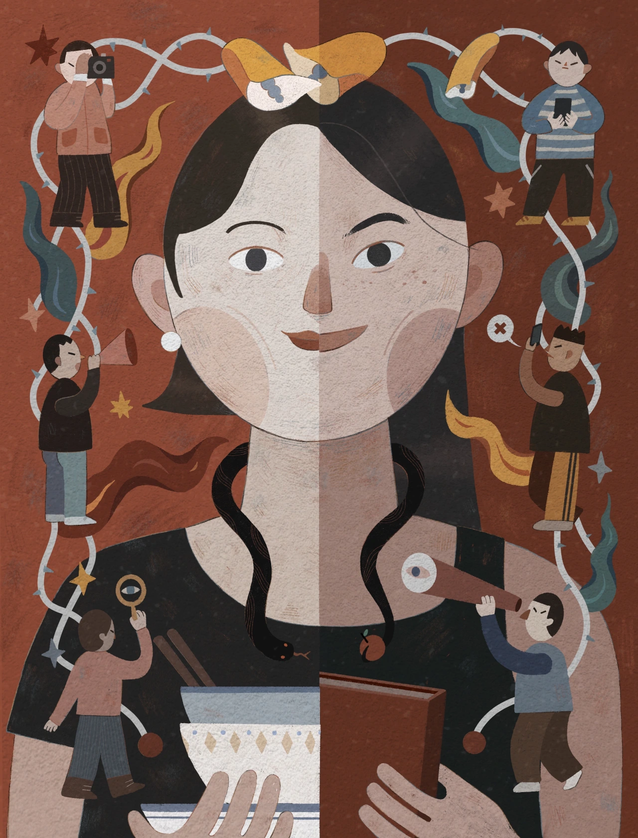Women's rights are a central theme in Zoe's work