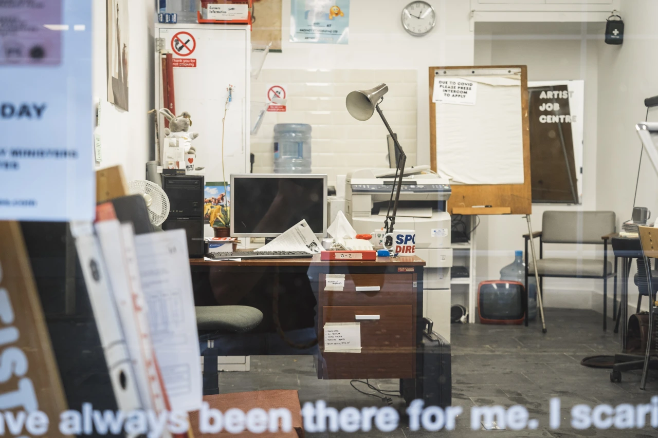 Stuart Semple, Artist Job Centre. Photo: Jamie James