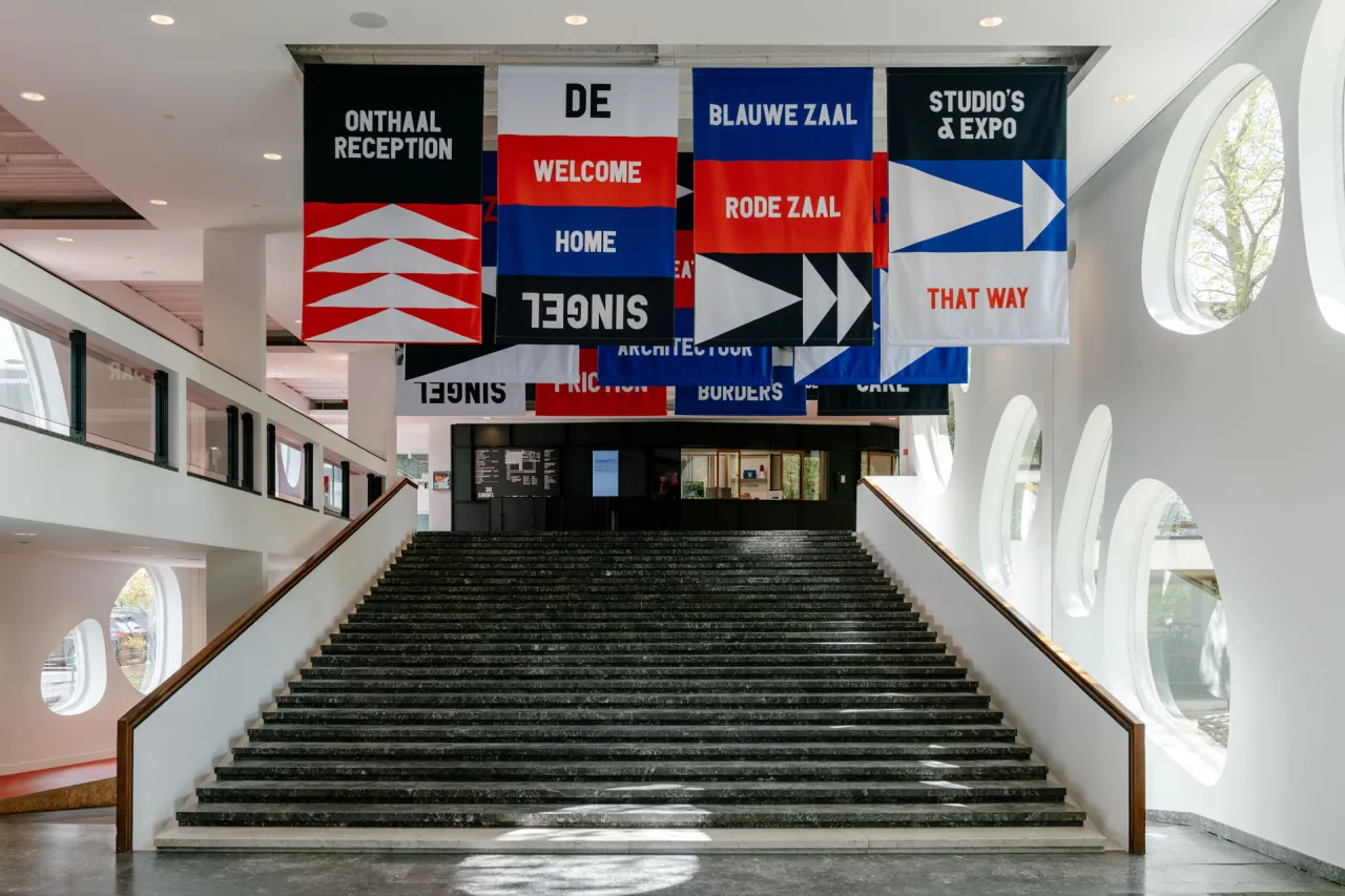 DE SINGEL Brand Identity and Wayfinding, Antwerp