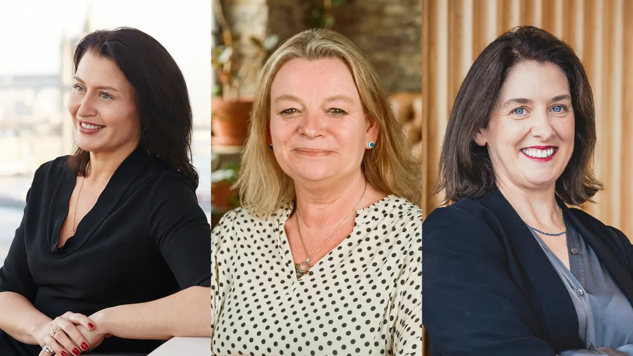Left to right: Jane Geraghty, Emma Beckmann, Ann Higgins