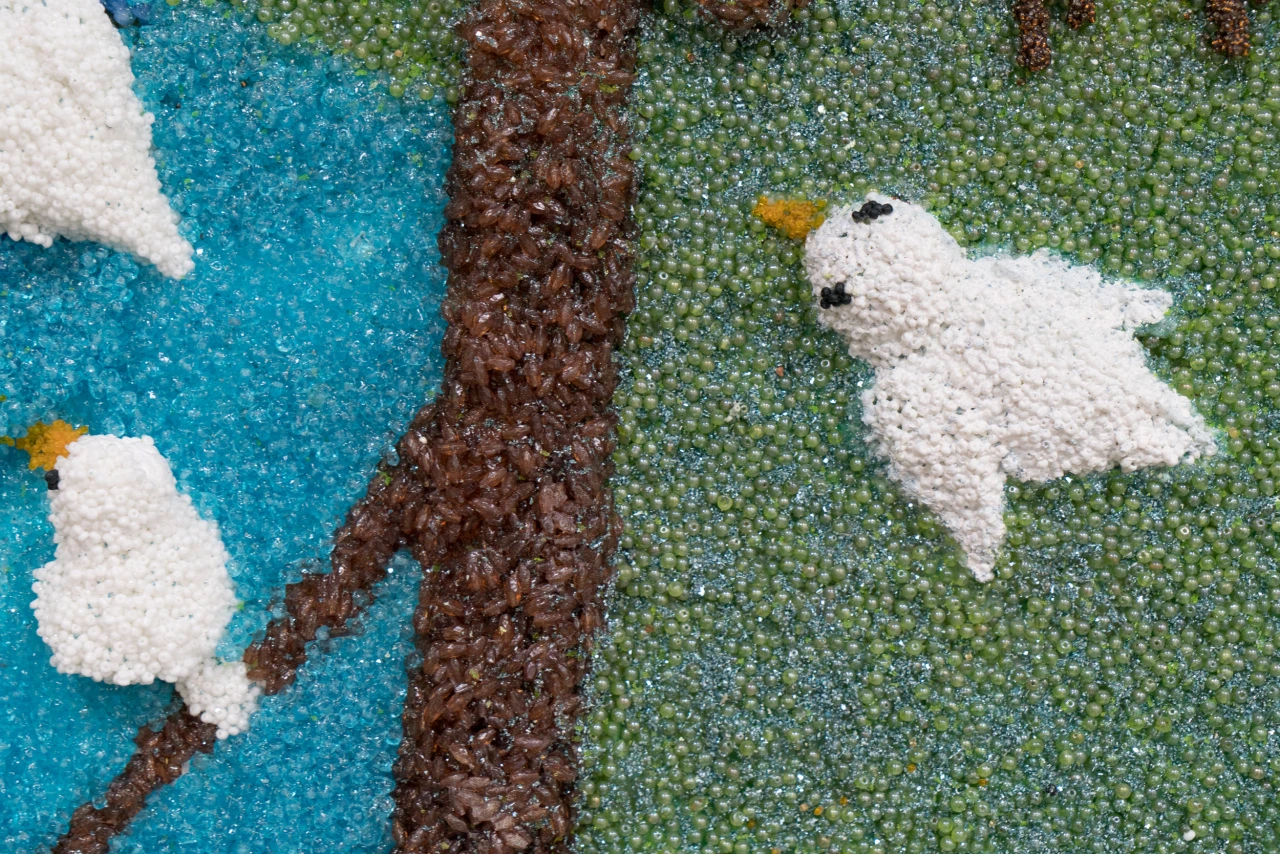 Detail – My Dreams Taught Me, 2021. Courtesy of the artist and Monique Meloche Gallery