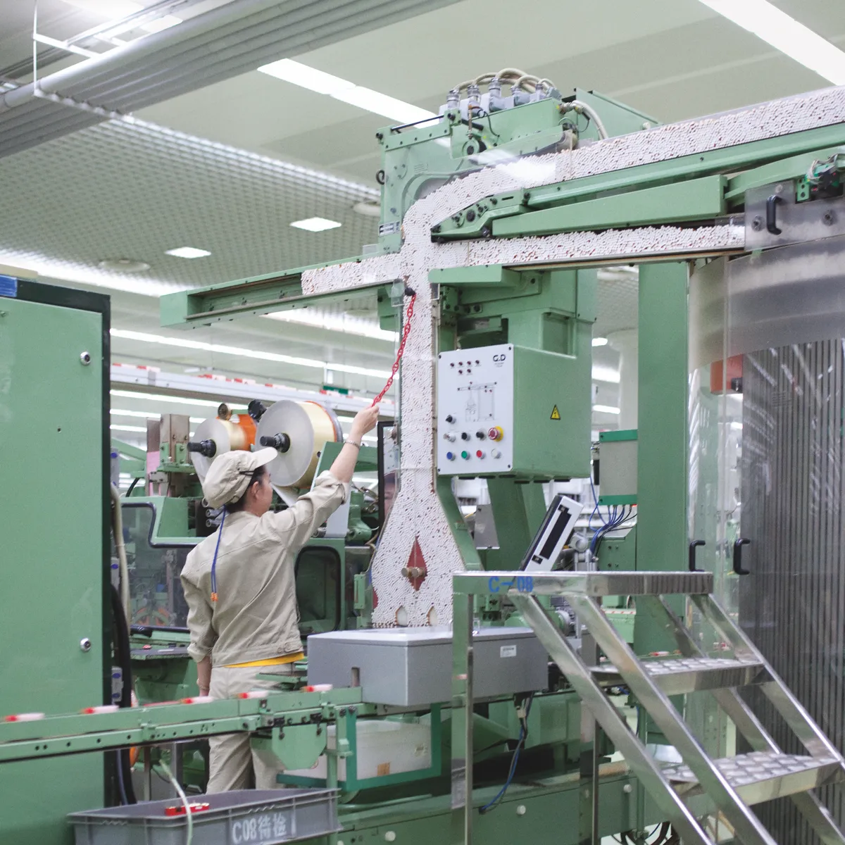 Yuxi, China Inside the Hongta Group factory. © Rocco Rorandelli