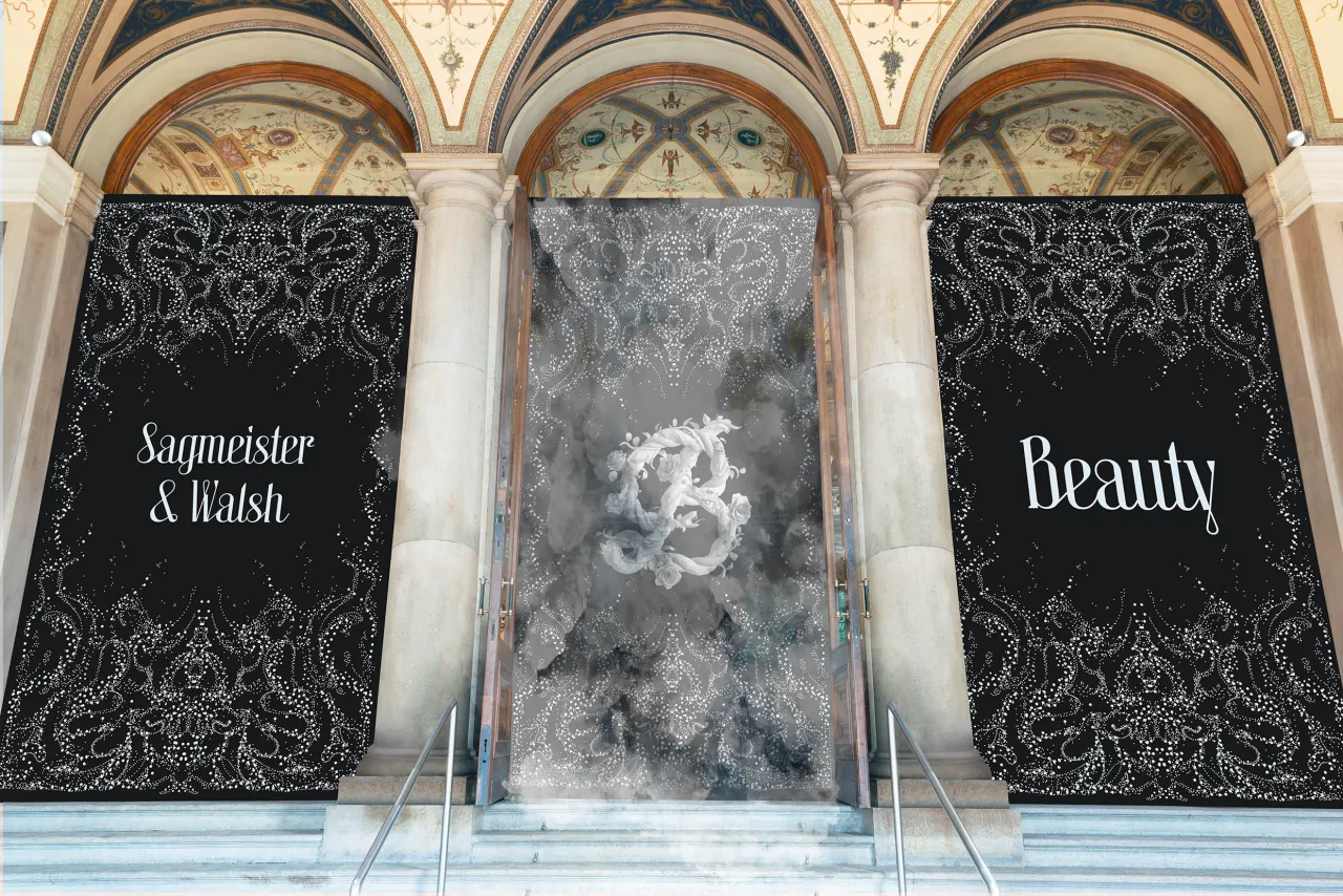 MAK exhibition view SAGMEISTER & WALSH: Beauty (rendering), 2018 © Sagmeister & Walsh, MAK/Mona Heiß