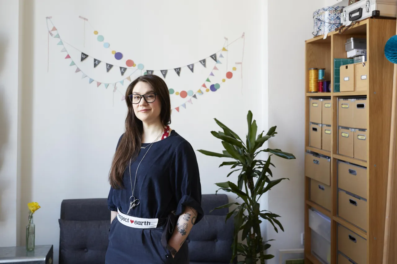 Sarah Corbett, 22 September 2019, In Conversation Heritage Open Days @People's History Museum © Jenny Lewis 2018