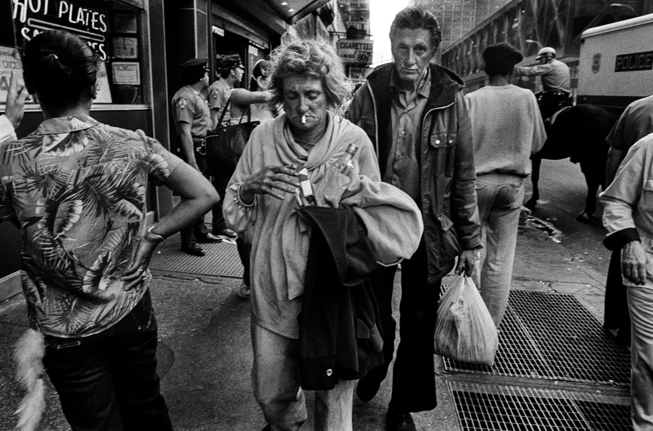 Images from Bruce Gilden: Lost and Found, published by Éditions Xavier Barral.