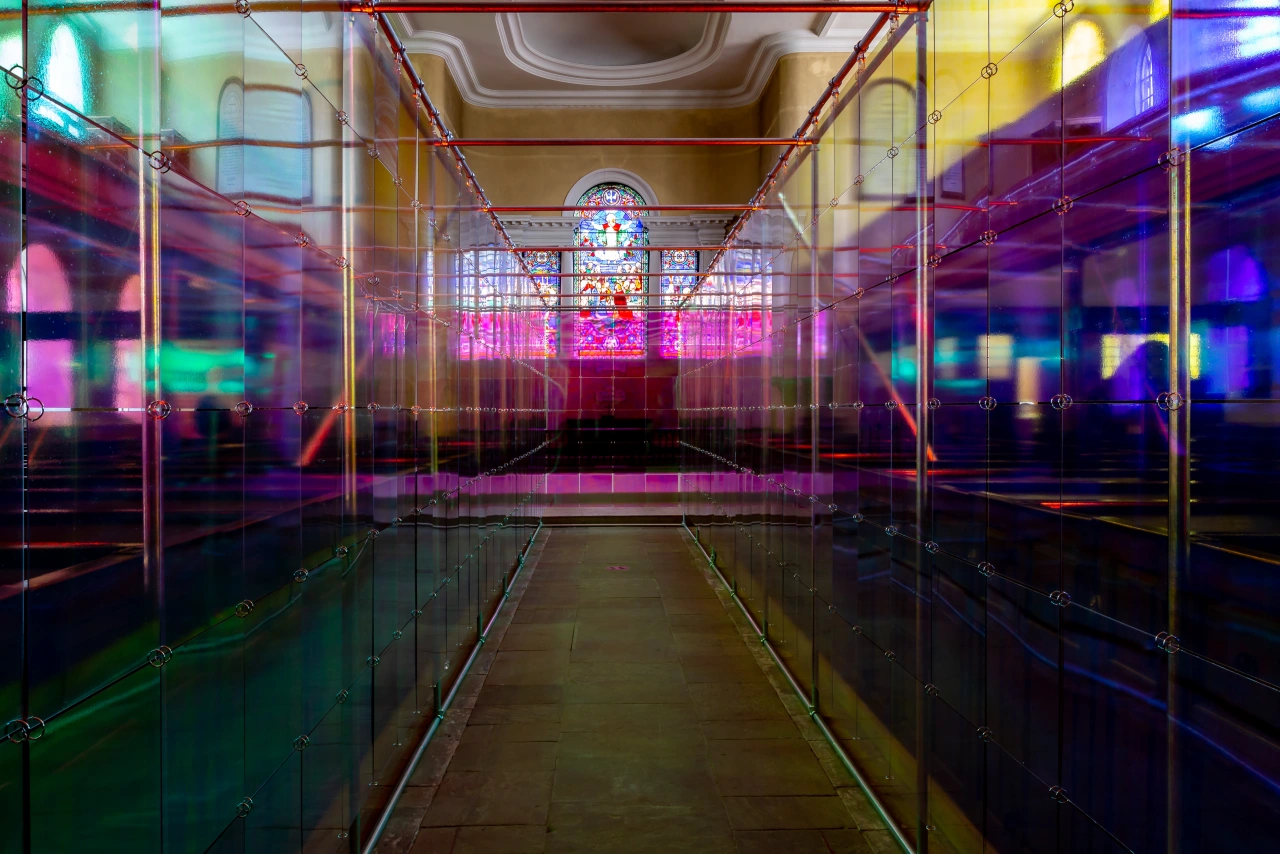Liz West, Presence – Macclesfield, Christ Church – Barnaby Festival 2021. Photography by Travelling Simon