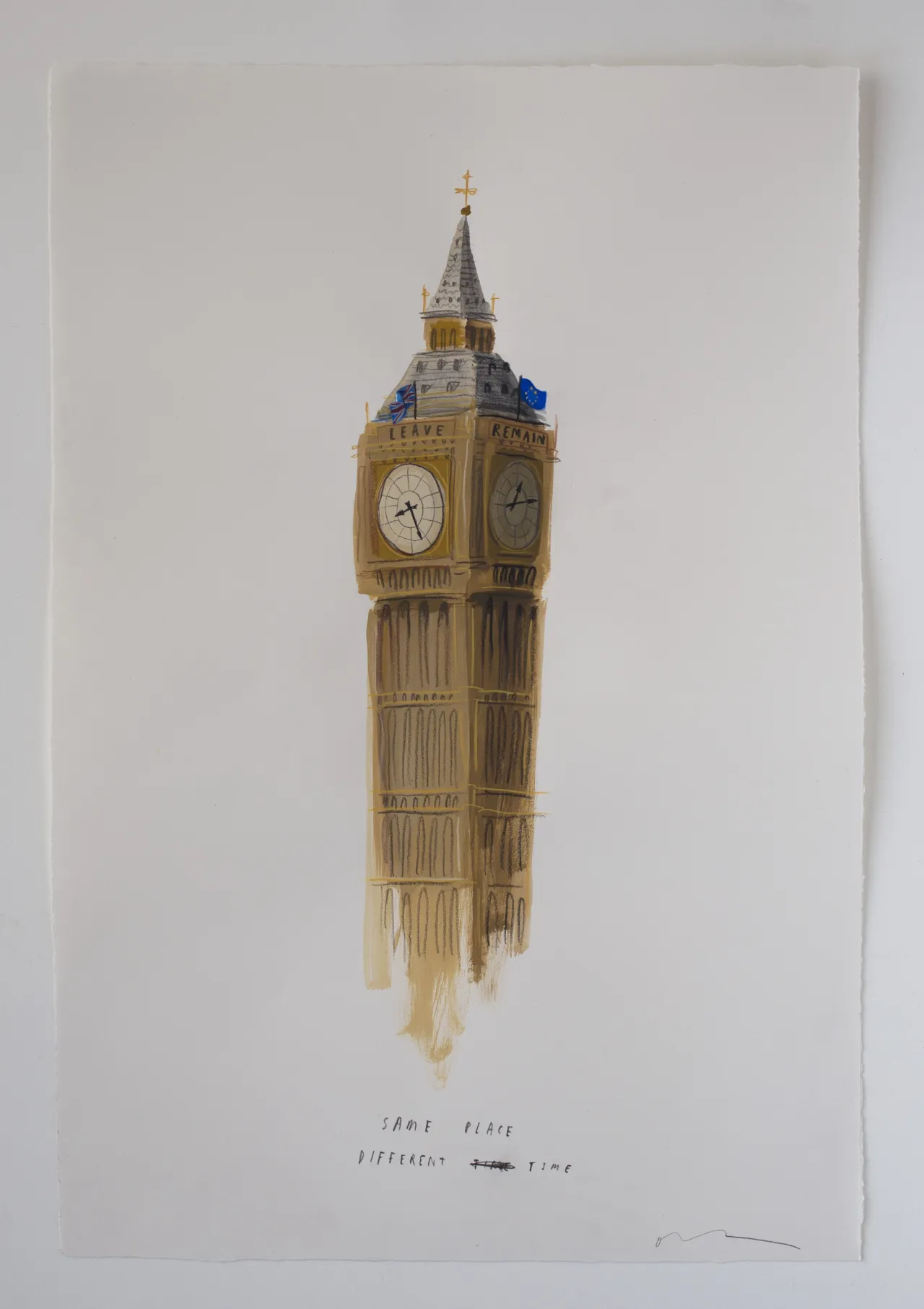 Same Place, Different Time, 2018, Oliver Jeffers, courtesy of Lazinc and artist