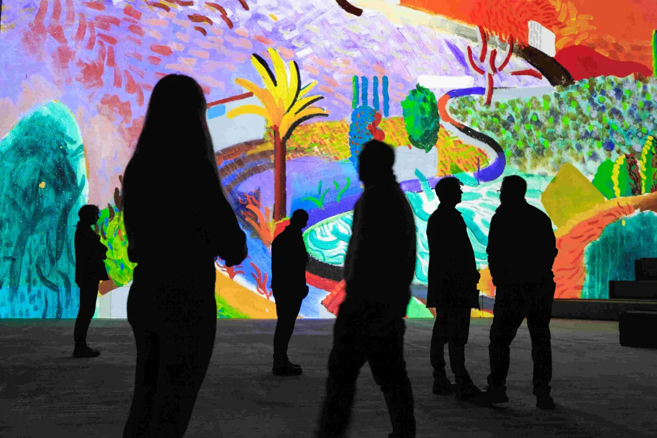 Lightroom: David Hockney courtesy of the Artist