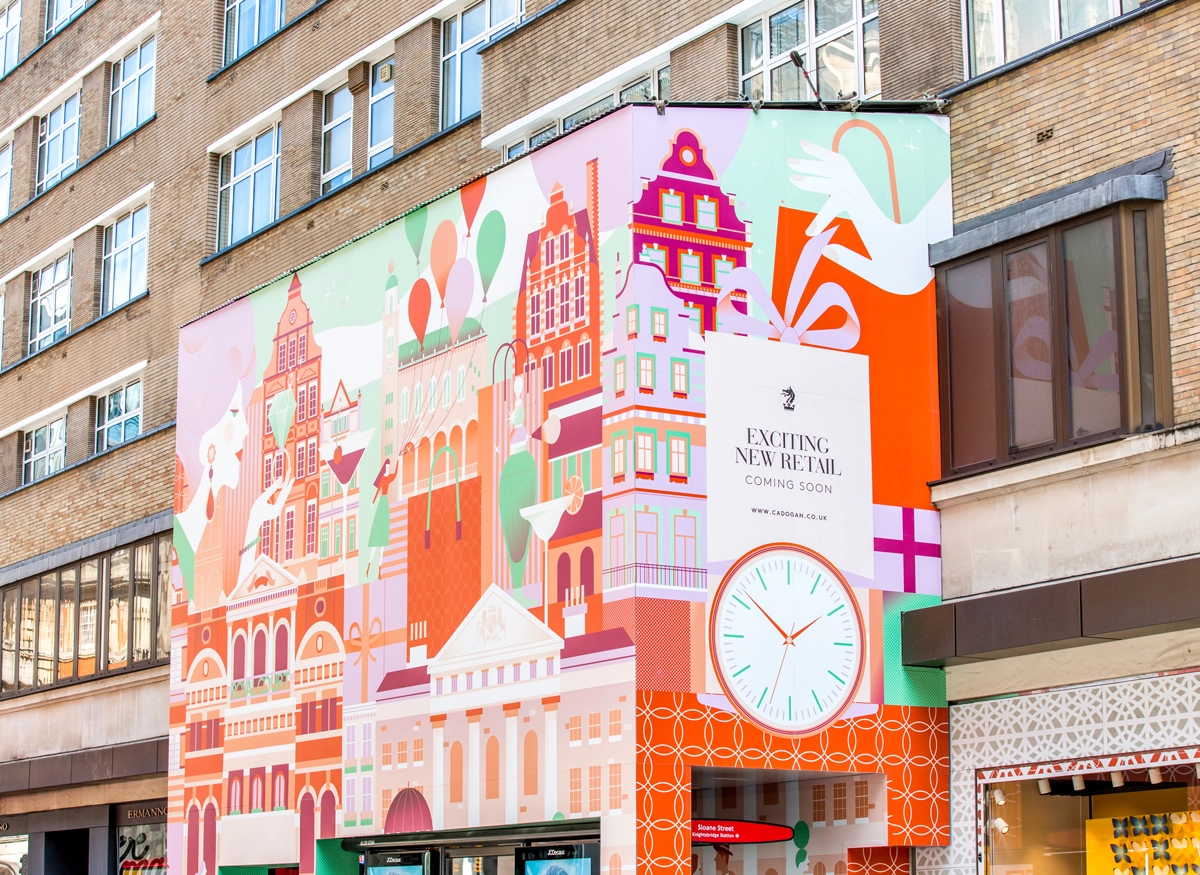 Cadogan — Hoardings © Charlie Smith Design