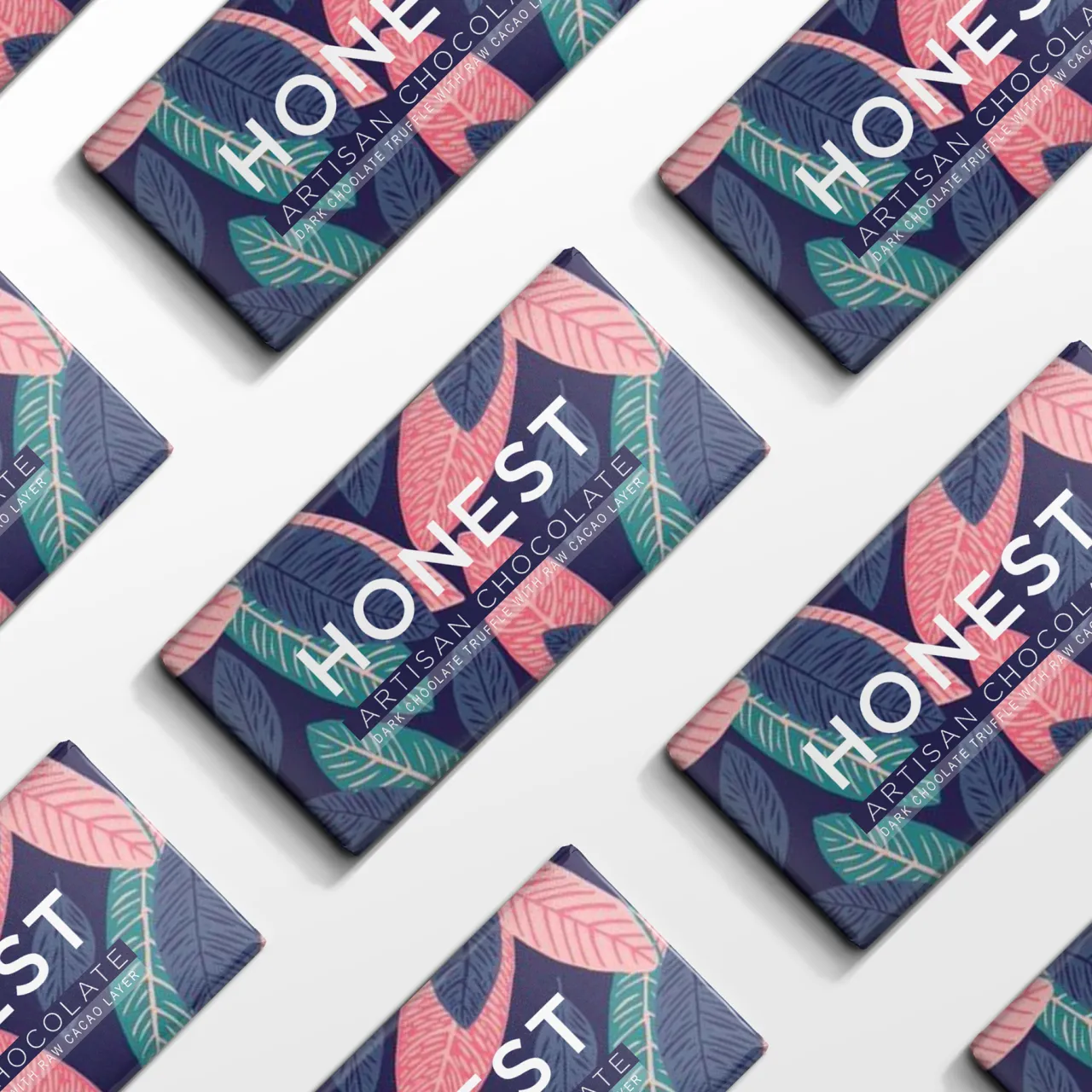 Honest Chocolate Packaging by Azadeh Gholizadeh. Winner in Packaging Design Category, 2018 - 2019.