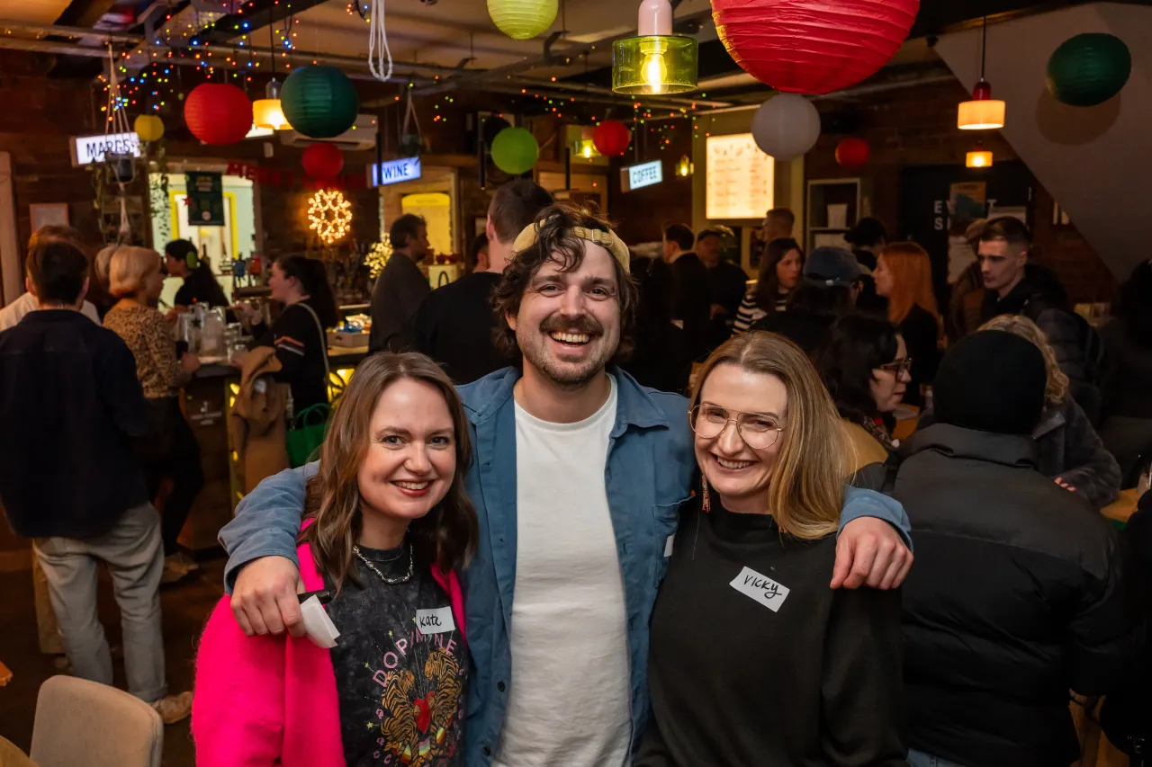 Kate Campbell, Brett Kellett & Vicky Zaremba, IRL Leeds