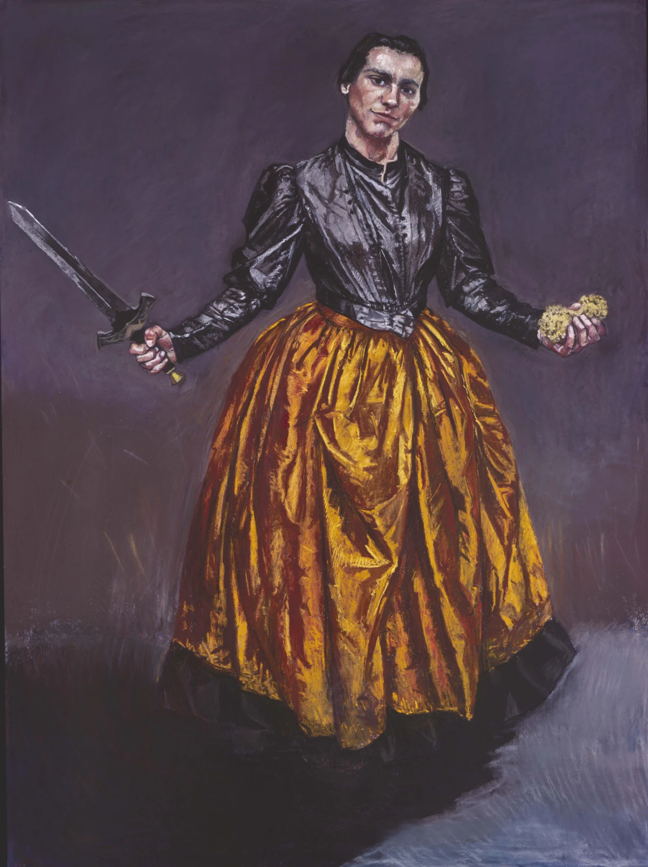 Paula REGO (b. 1935) Angel, 1998 Pastel on paper mounted on aluminium, 180 x 130 cm Collection: Private collection © Paula Rego, courtesy of Marlborough, New York and London Photograph courtesy Museu Paula Rego: Casa das Histórias Paula Rego, Cascais