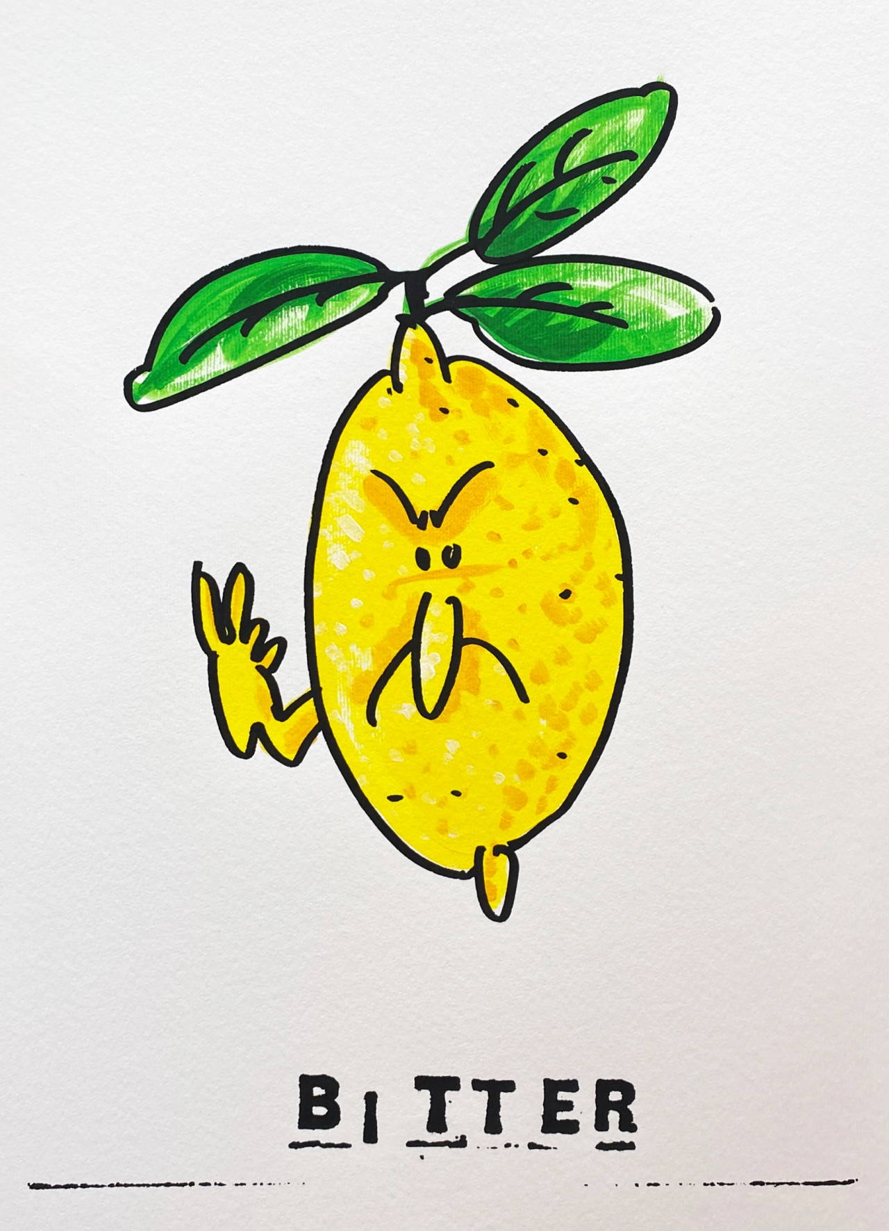 Bitter Lemon © Mark Denton Esq