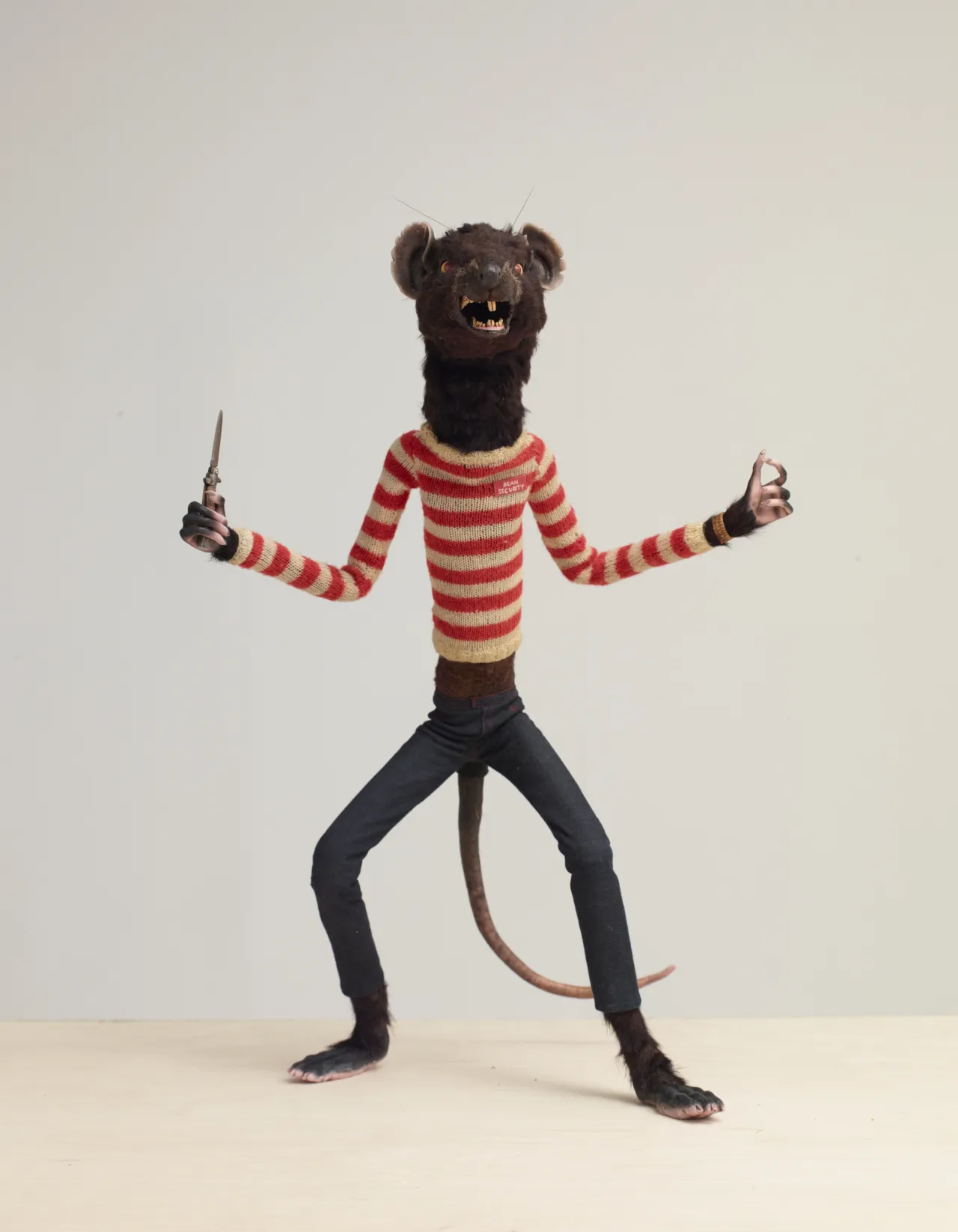 Rat puppet, Arch Model Studio, FANTASTIC MR. FOX. Photo Richard Round-Turner. © the Design Museum 