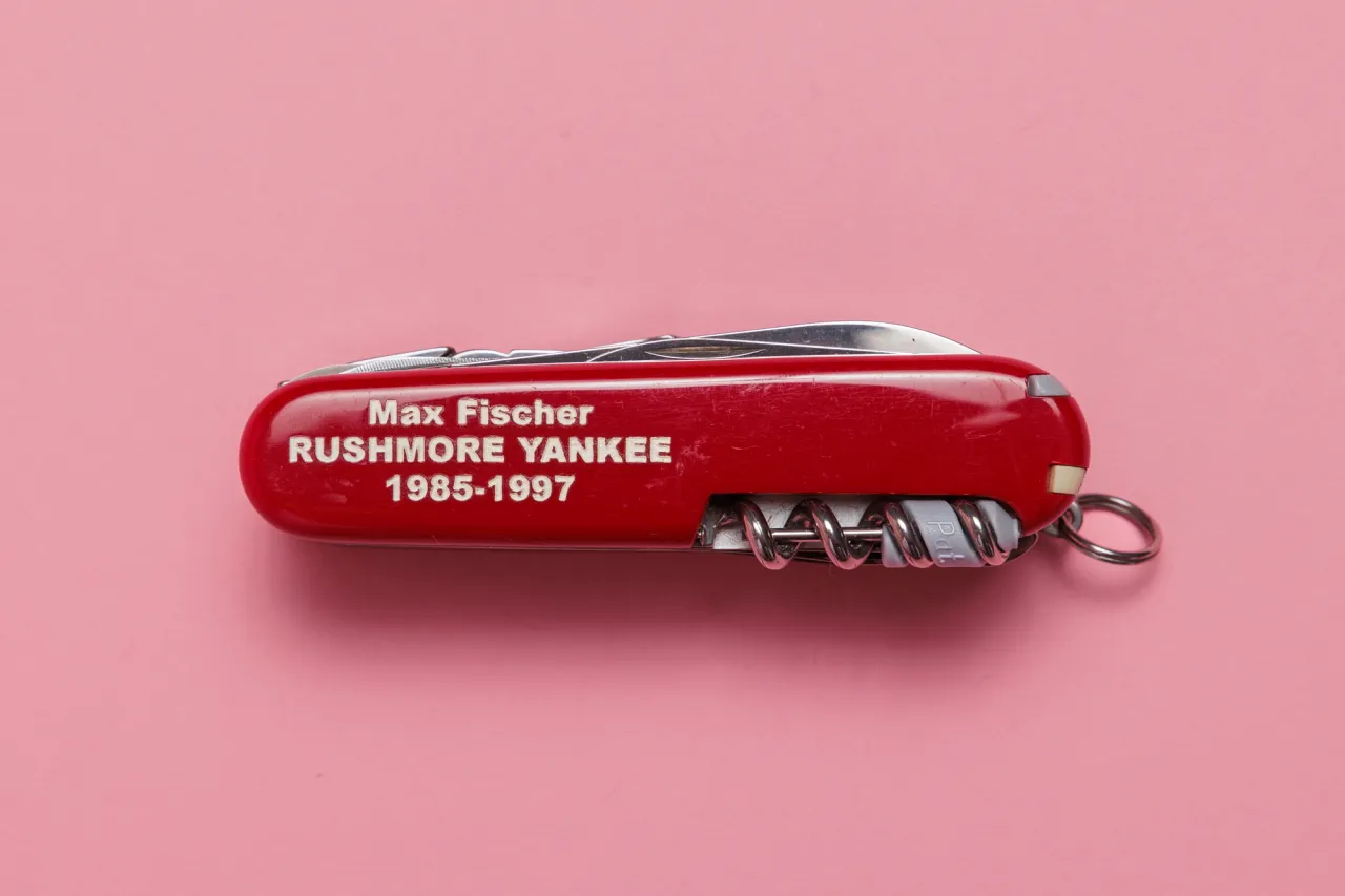 Max Fischer's RUSHMORE Swiss Army knife. Photo Roger Do Minh. © the Design Museum