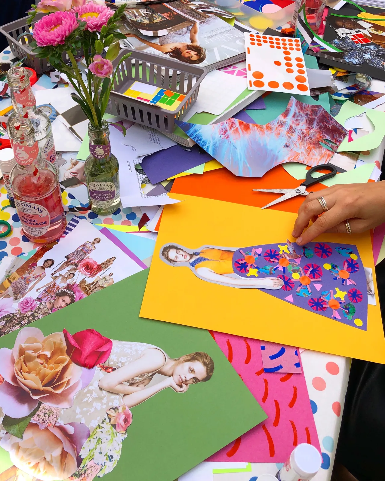 Fentimans collages