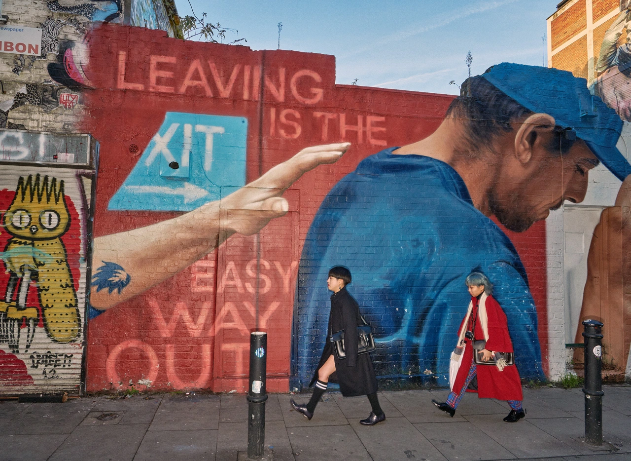 East Ended by Dougie Wallace, exhibiting at Londonewcastle’s Gallery 46 in March 2020