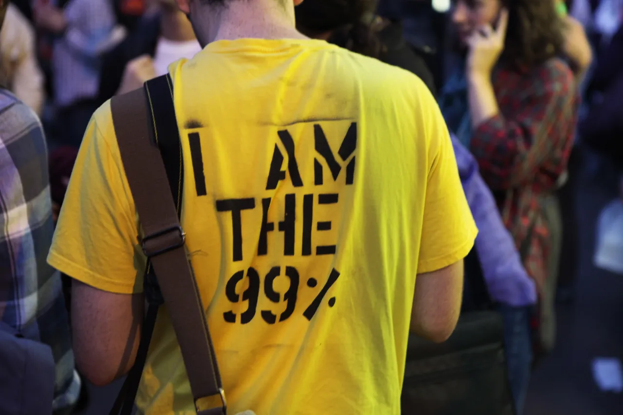 Occupy Wall Street. Image credit: Jason Lester