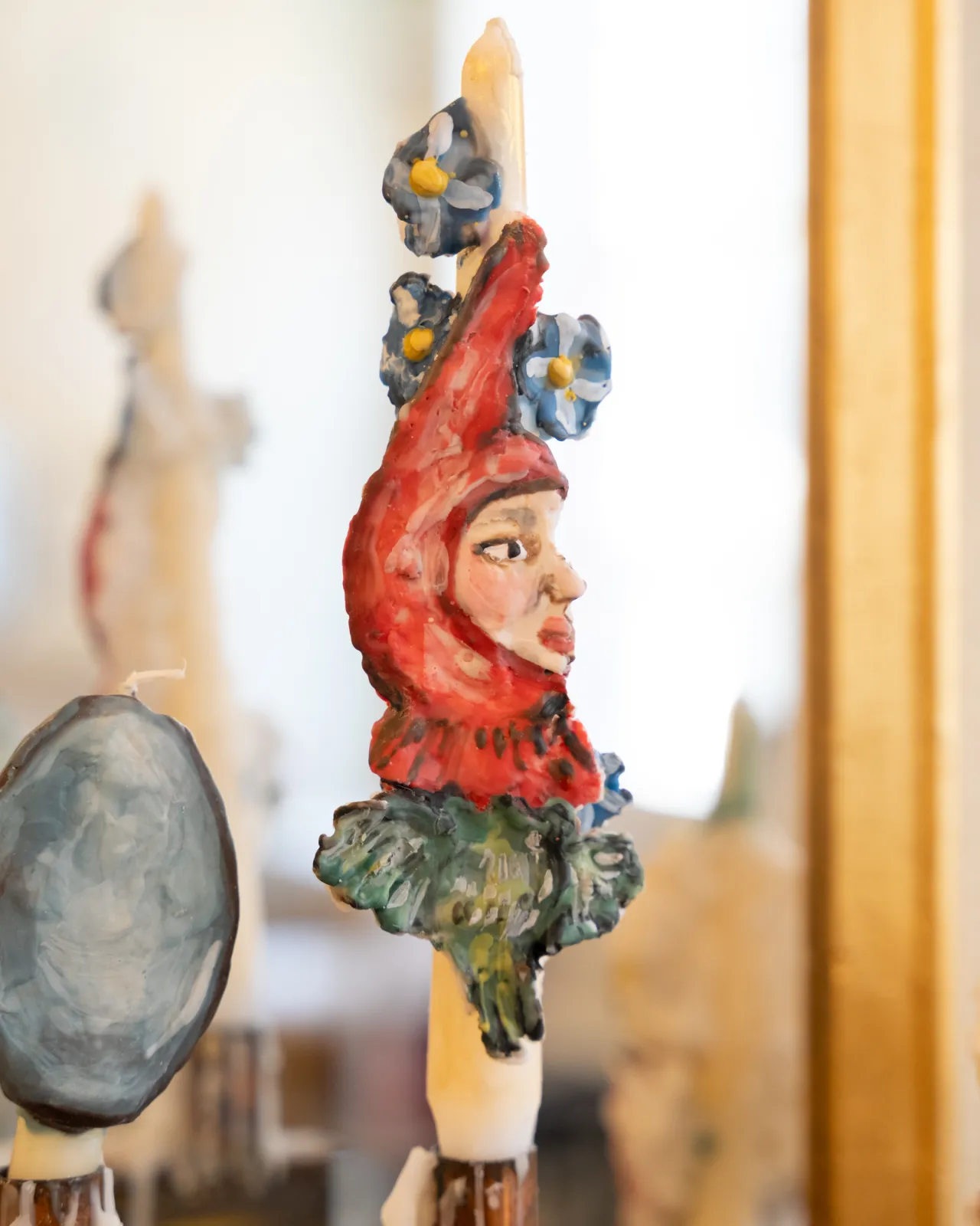 Installation from The Cat Wife exhibition at Salon 21, 2024, New York. Photography: Colin Savercool