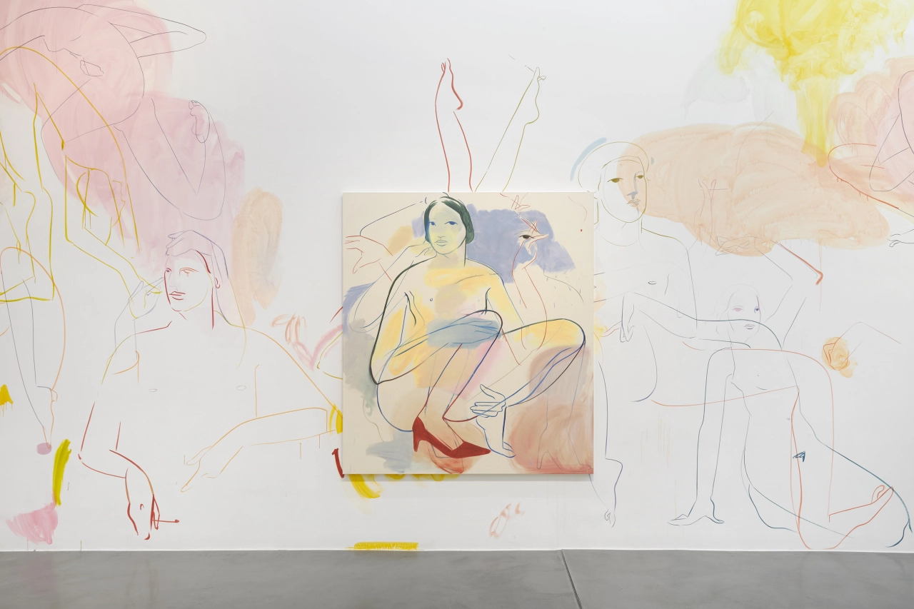 2020 France-Lise McGurn, Percussia, Simon Lee Gallery, London, Installation view Courtesy the artist and Simon Lee Gallery. © France-Lise McGurn