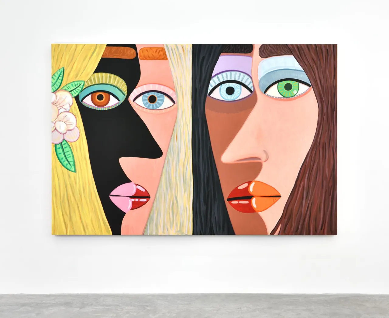 Proscenium, 2019 © Brian Calvin - Photo: Rebecca Fanuele. Courtesy of the Artist and Almine Rech
