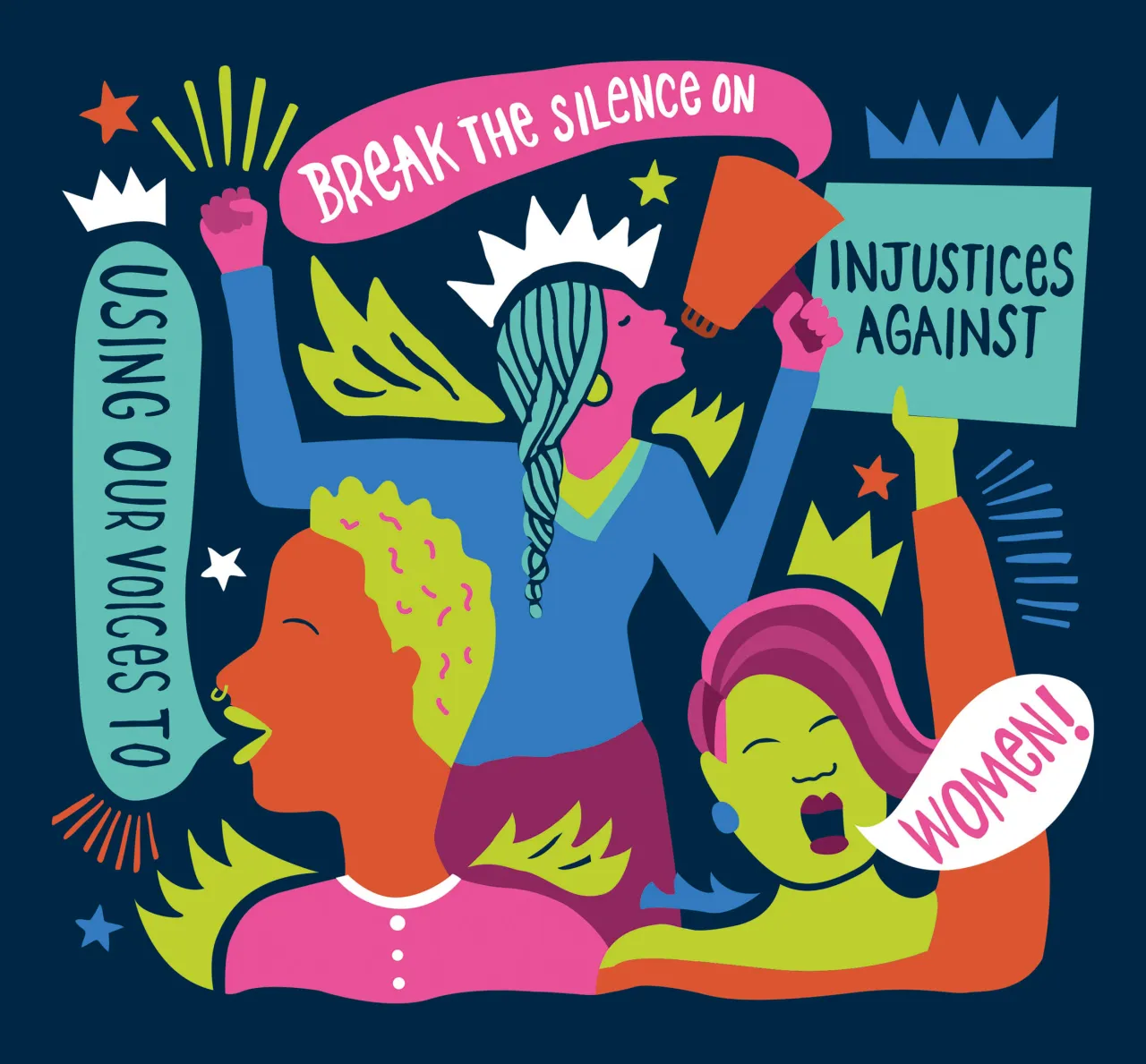 Andrea Pippins Break the Silence, 2015 The Association for Women’s Rights in Development
