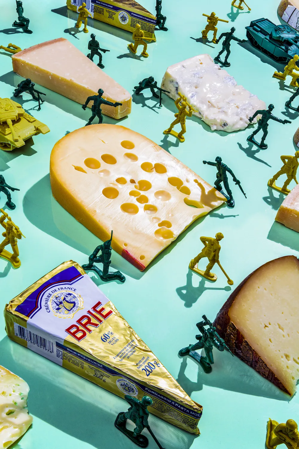 Kim Jong-Un / Emmental and French Cheese - © Dan Bannino