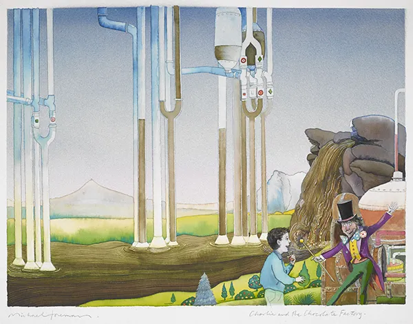 Charlie and the Chocolate Factory by Roald Dahl (Allen and Unwin), illustrations (c) Michael Foreman